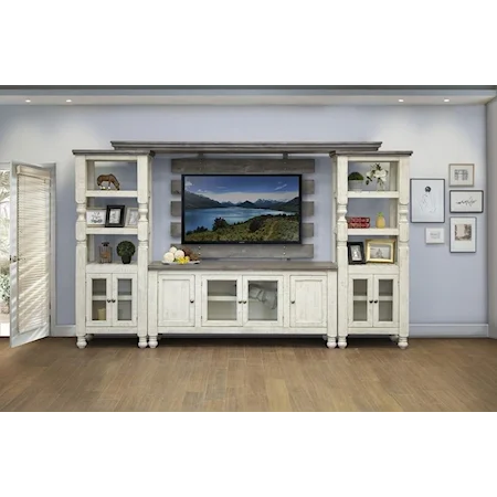 Relaxed Vintage Entertainment Center